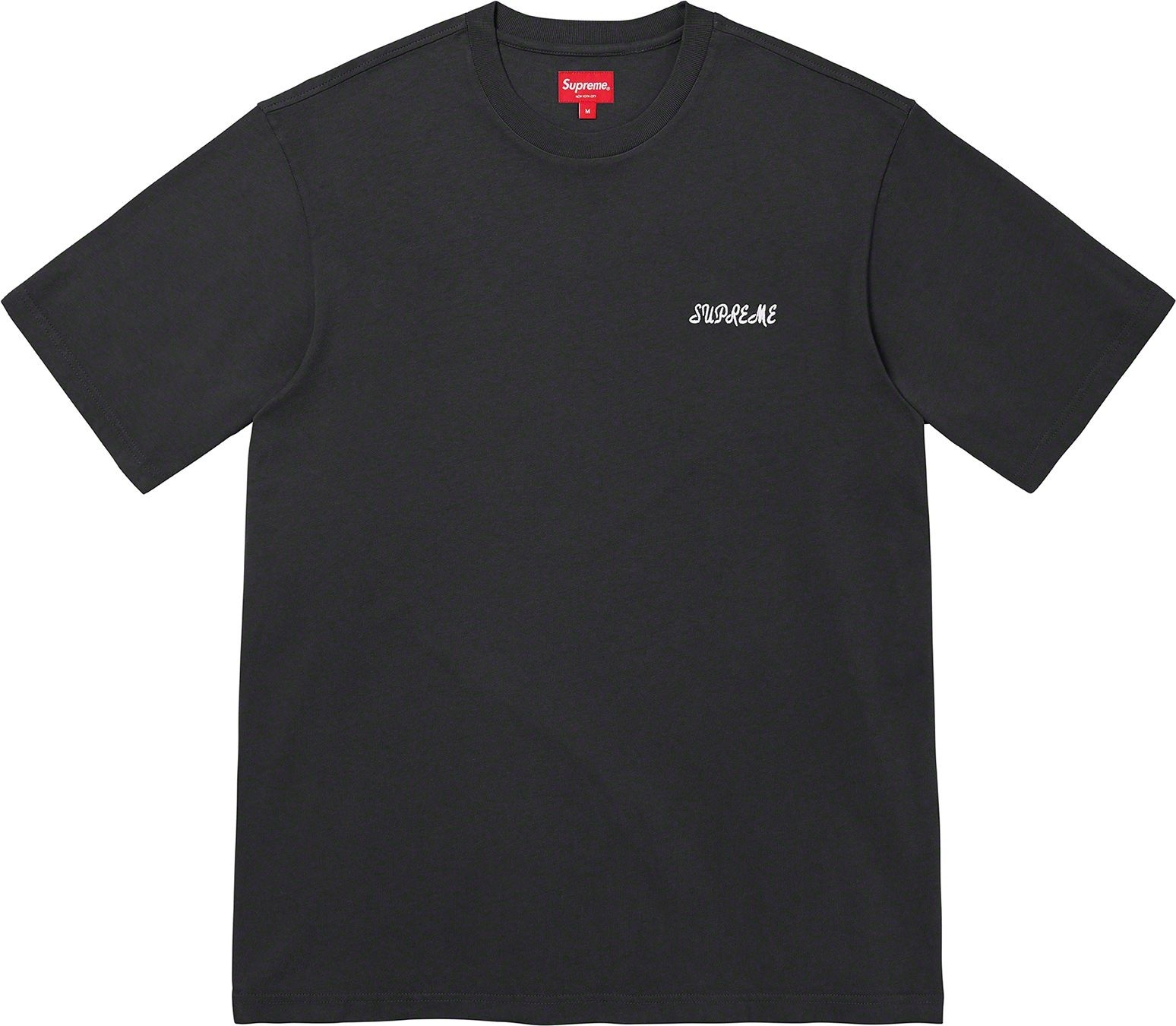 Washed Script S/S Top view 18